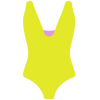 Green one piece swimsuit
