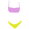 image of purple and green swimsuit